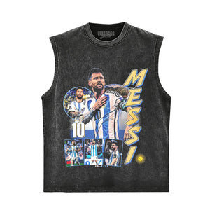 MESSI - GOAT V3 TANK TOP & TEE & LONG SLEEVE & LAYERED LS & HOODIE