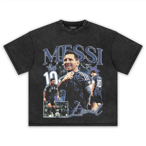 MESSI - GOAT V4 TANK TOP & TEE & LONG SLEEVE & LAYERED LS & HOODIE