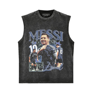 MESSI - GOAT V4 TANK TOP & TEE & LONG SLEEVE & LAYERED LS & HOODIE