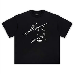 MESSI B&W TEE