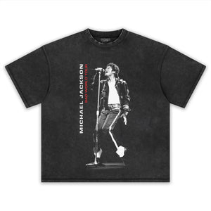 MICHAEL JACKSON BAD WORLD TOUR TANK TOP & TEE & LONG SLEEVE & LAYERED LS & HOODIE