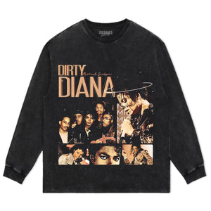 MICHAEL JACKSON - DIRTY DIANA TANK TOP & TEE & LONG SLEEVE & LAYERED LS & HOODIE