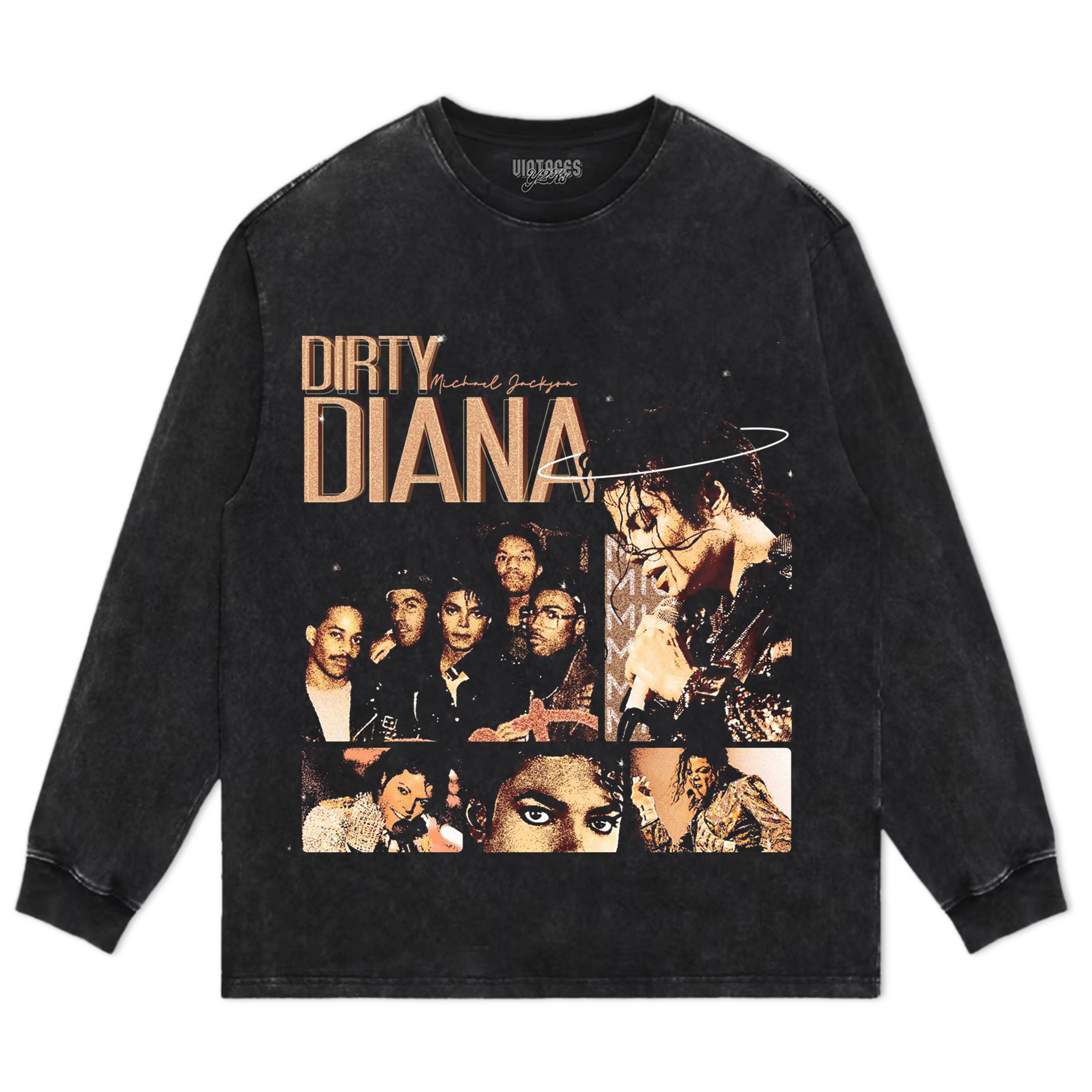 MICHAEL JACKSON - DIRTY DIANA TANK TOP & TEE & LONG SLEEVE & LAYERED LS & HOODIE