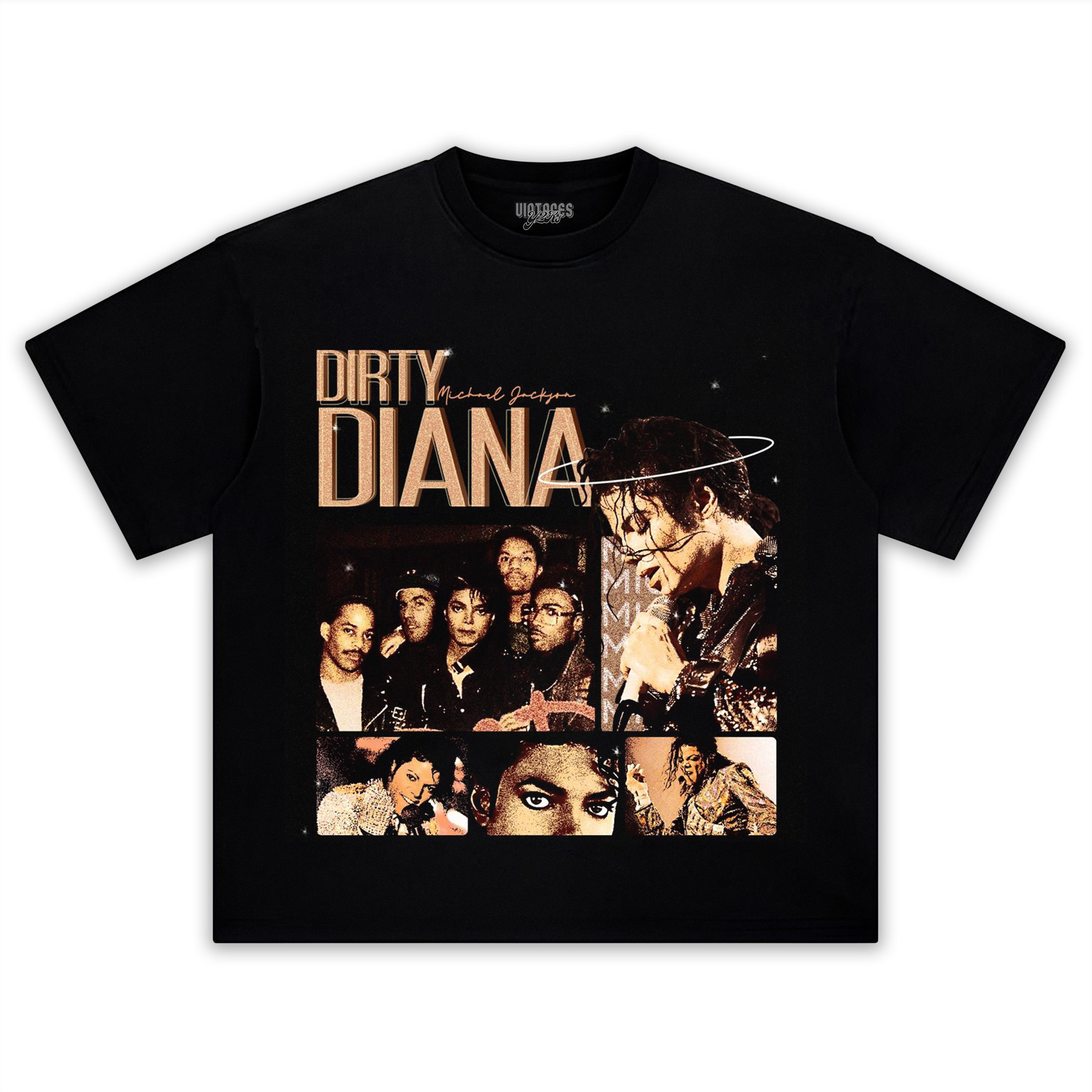 MICHAEL JACKSON - DIRTY DIANA TANK TOP & TEE & LONG SLEEVE & LAYERED LS & HOODIE
