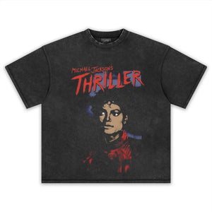 MICHAEL JACKSON - THRILLER TANK TOP & TEE & LONG SLEEVE & LAYERED LS & HOODIE