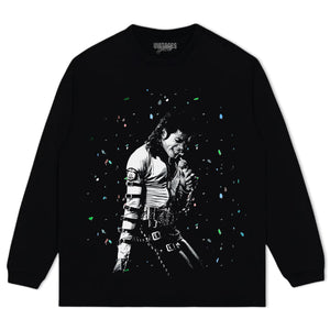 MICHAEL JACKSON CONFETTI TANK TOP & TEE & LONG SLEEVE & LAYERED LS & HOODIE