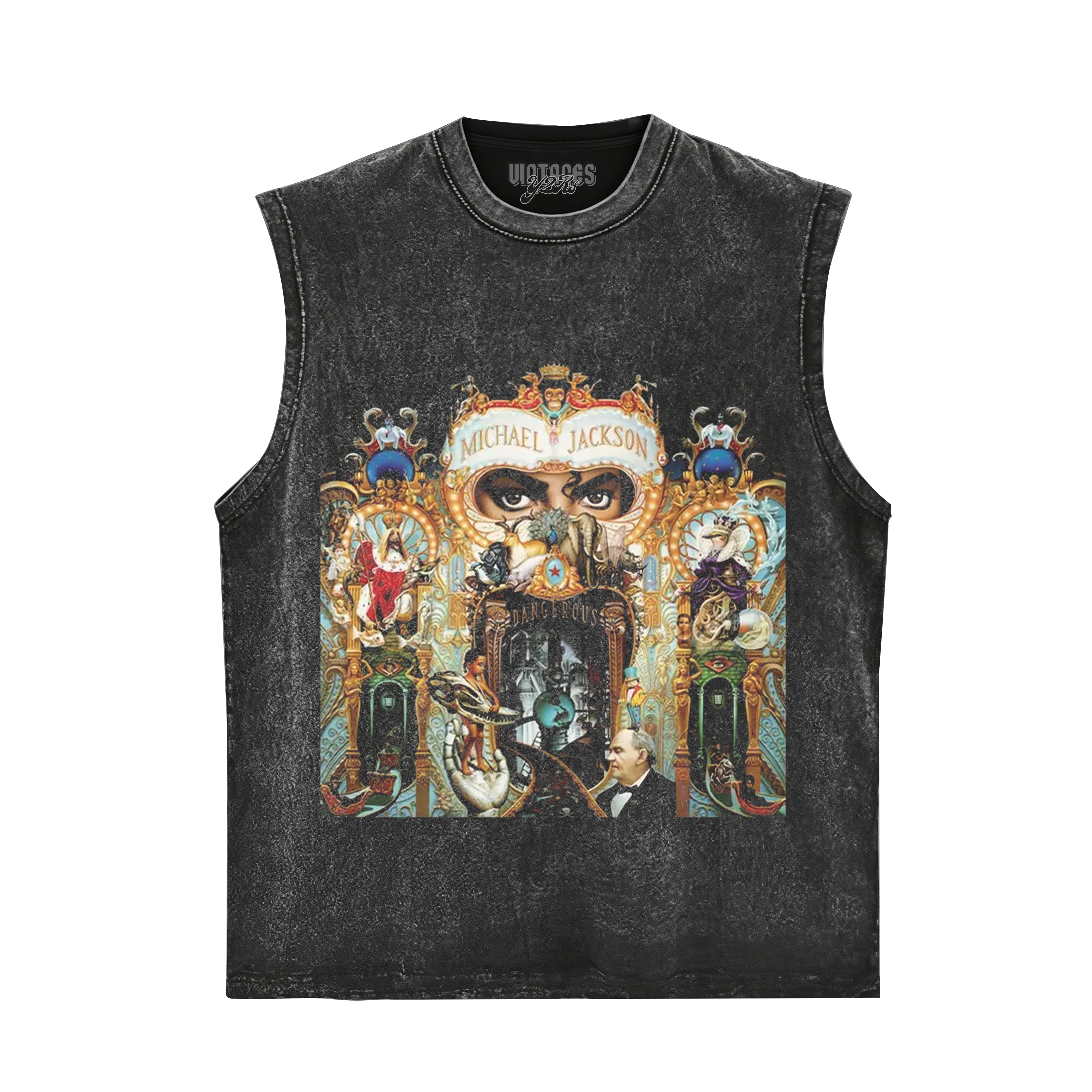 MICHAEL JACKSON DANGEROUS WORLD TOUR TANK TOP & TEE & LONG SLEEVE & LAYERED LS & HOODIE