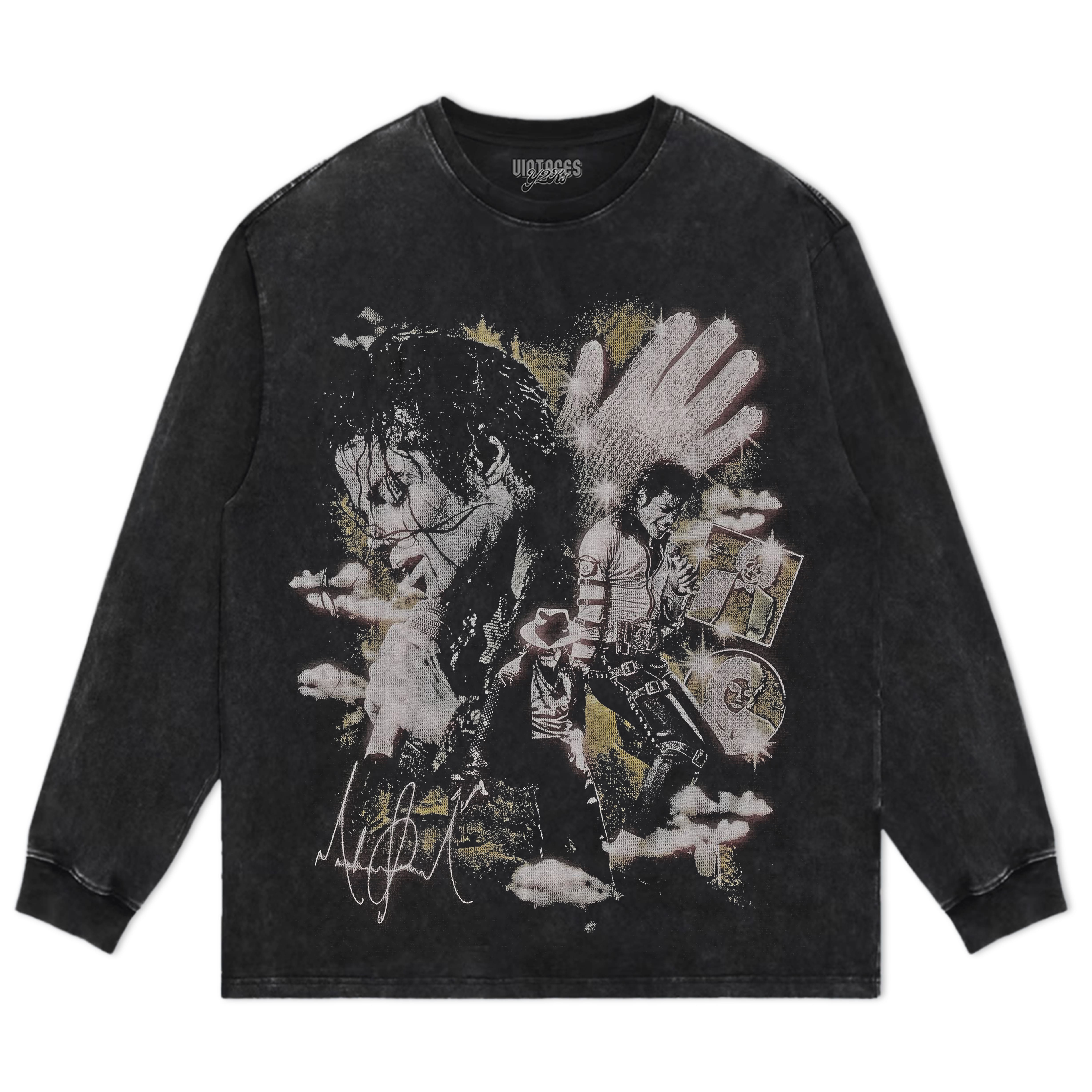 MICHAEL JACKSON KING OF POP Ⅰ V2 TANK TOP & TEE & LONG SLEEVE & LAYERED LS & HOODIE