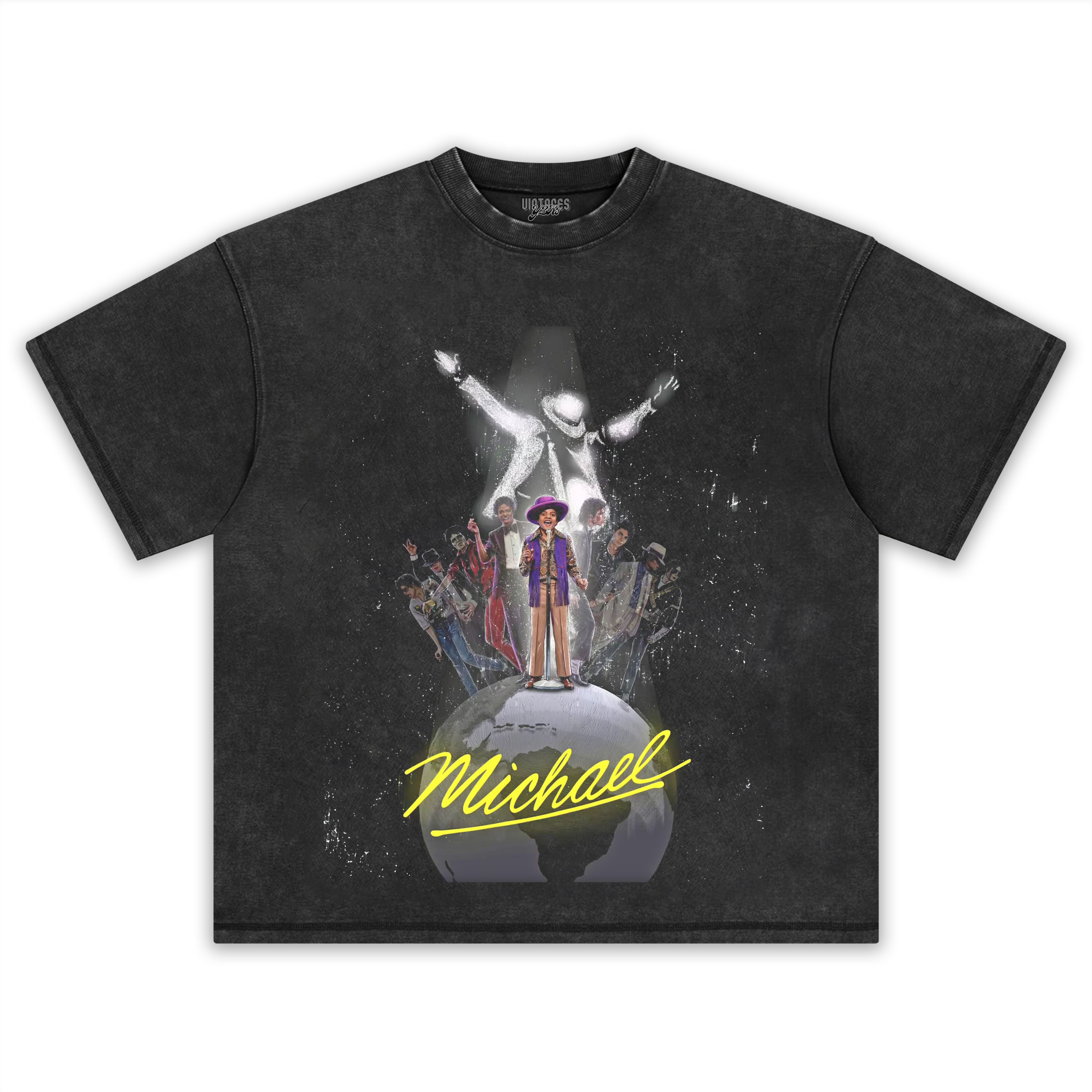 MICHAEL JACKSON KING OF POP Ⅰ V4 TANK TOP & TEE & LONG SLEEVE & LAYERED LS & HOODIE