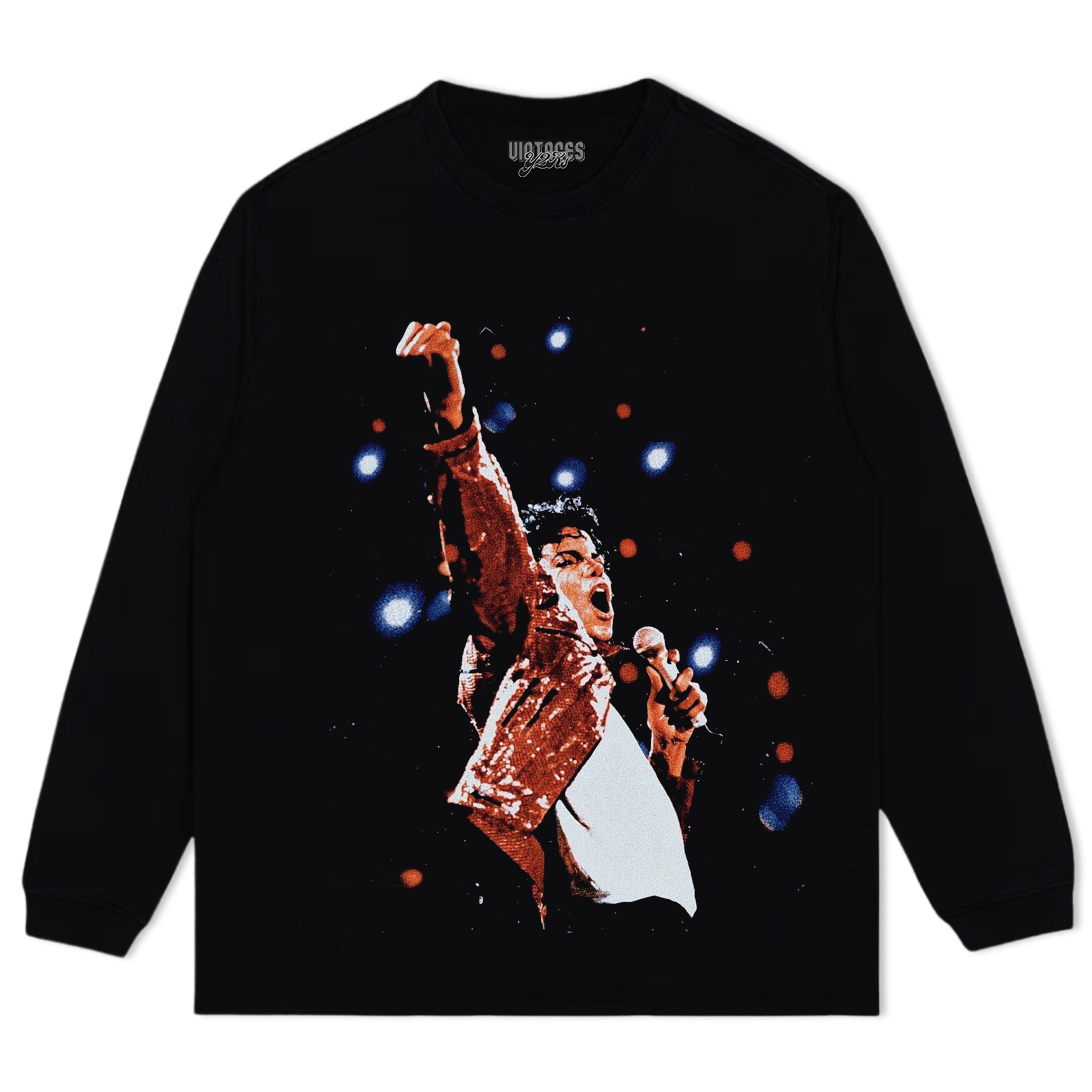 MICHAEL JACKSON KING OF POP V4 TANK TOP & TEE & LONG SLEEVE & LAYERED LS & HOODIE