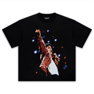 MICHAEL JACKSON KING OF POP V4 TANK TOP & TEE & LONG SLEEVE & LAYERED LS & HOODIE