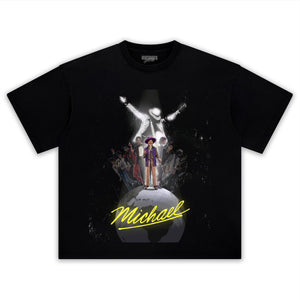 MICHAEL JACKSON KING OF POP Ⅰ V4 TANK TOP & TEE & LONG SLEEVE & LAYERED LS & HOODIE