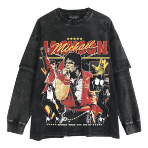 MICHAEL JACKSON Ⅱ TANK TOP & TEE & LONG SLEEVE & LAYERED LS & HOODIE