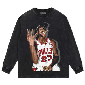 MICHAEL JORDAN VINTAGE TEE & LS & HOODIE