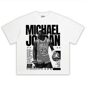 MICHAEL JORDAN VINTAGE TEE V4 & LS & HOODIE
