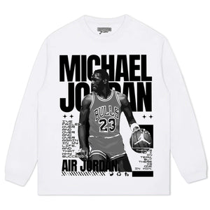 MICHAEL JORDAN VINTAGE TEE V4 & LS & HOODIE
