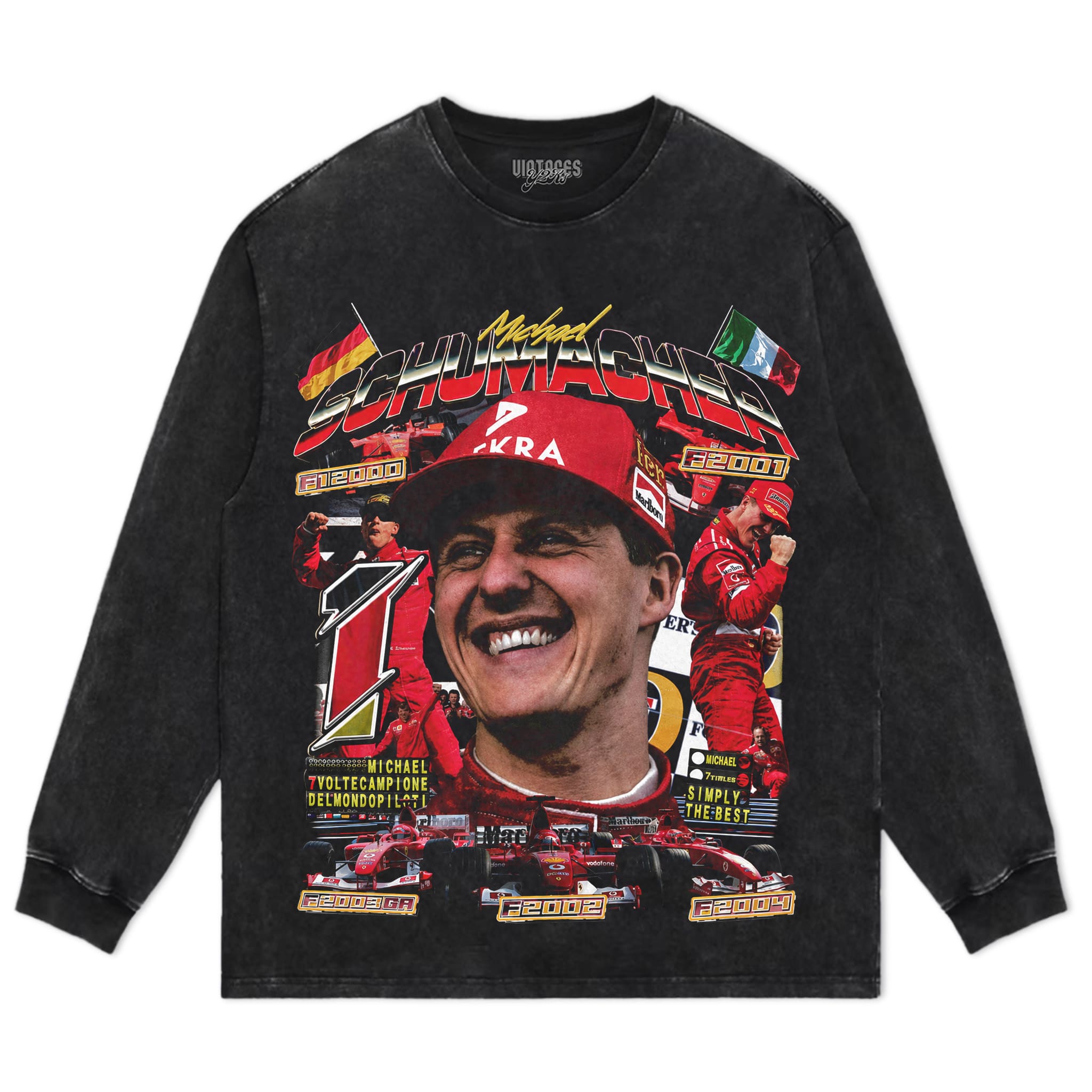 MICHAEL SCHUMACHER VINTAGE TANK TOP & TEE & LONG SLEEVE & LAYERED LS & HOODIE