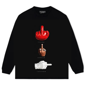 MICHAEL TYSON JORDAN JACKSON ICONIC FLIP HAND TANK TOP & TEE & LONG SLEEVE & LAYERED LS & HOODIE
