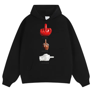 MICHAEL TYSON JORDAN JACKSON ICONIC FLIP HAND TANK TOP & TEE & LONG SLEEVE & LAYERED LS & HOODIE
