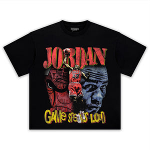 MICHEAL JORDAN CHICAGO BULLS VINTAGE STYLE TEE & LS & HOODIE