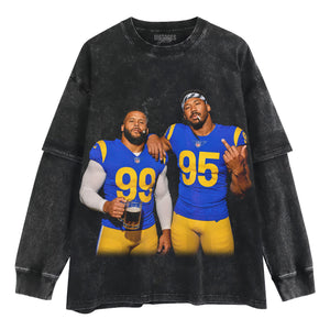 MIDDLE FINGER & MYLES GARRETT V2 TANK TOP & TEE & LONG SLEEVE & LAYERED LS & HOODIE