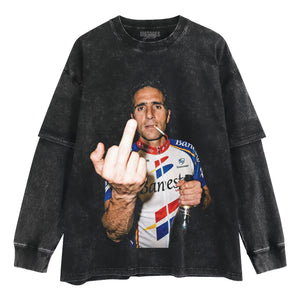 MIGUEL INDURAIN LEGEND TOUR DE FRANCE TANK TOP & TEE & LONG SLEEVE & LAYERED LS & HOODIE