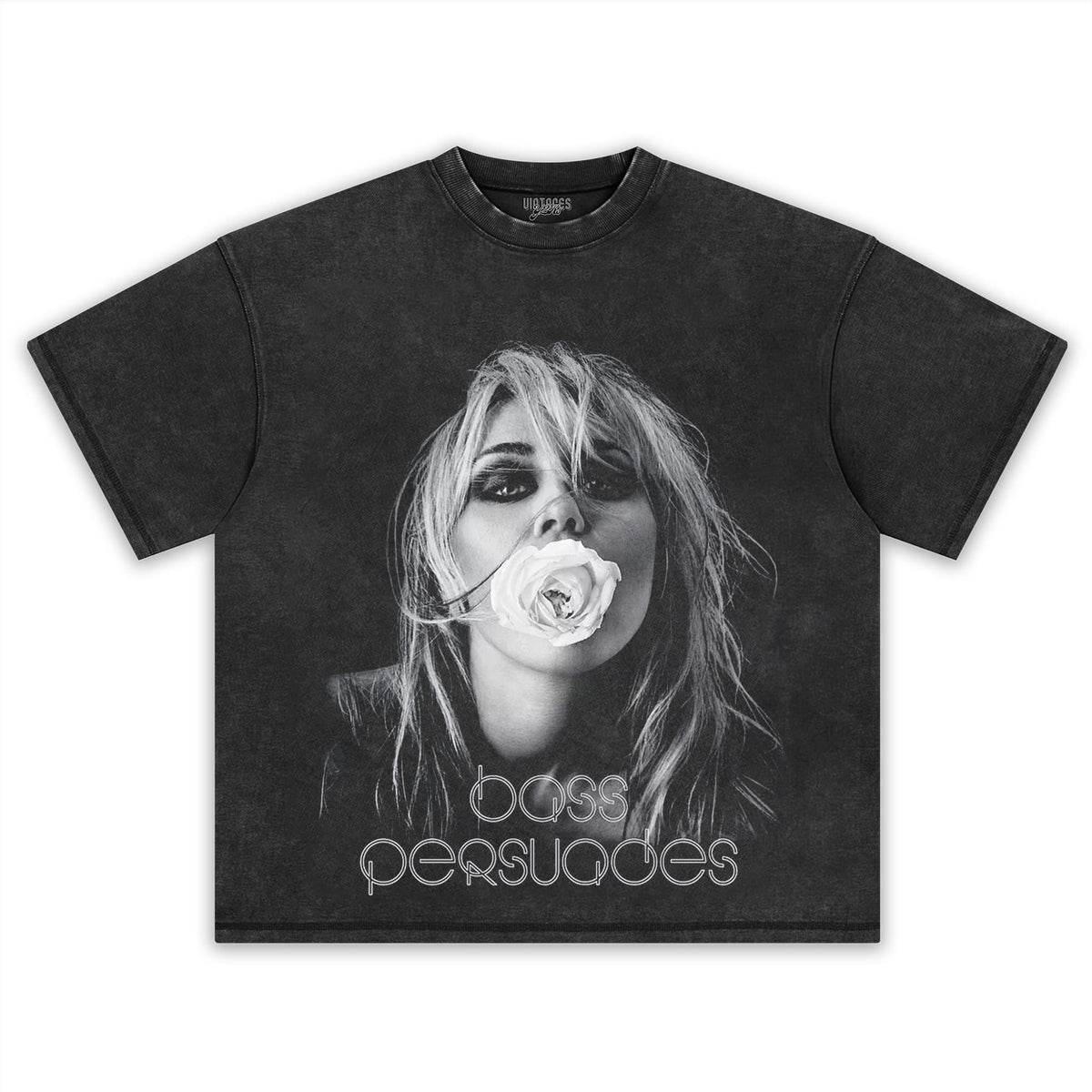 MILEY CYRUS & BASS PERSUADES TANK TOP & TEE & LONG SLEEVE & LAYERED LS & HOODIE