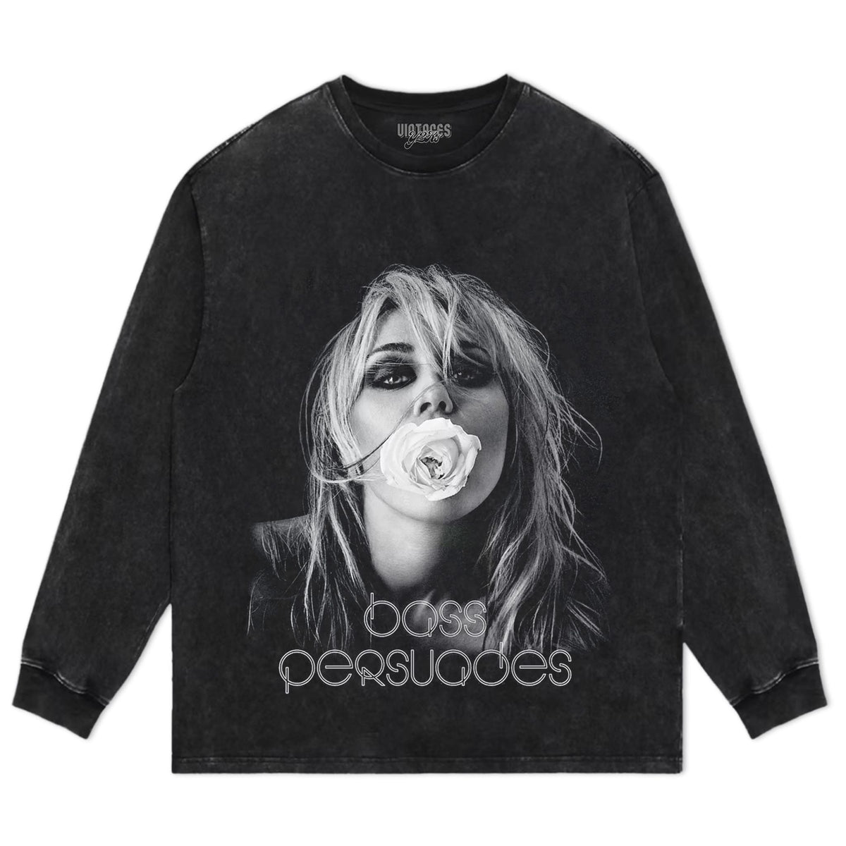 MILEY CYRUS & BASS PERSUADES TANK TOP & TEE & LONG SLEEVE & LAYERED LS & HOODIE