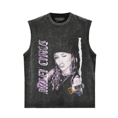 MILEY CYRUS VINTAGE2 TANK TOP