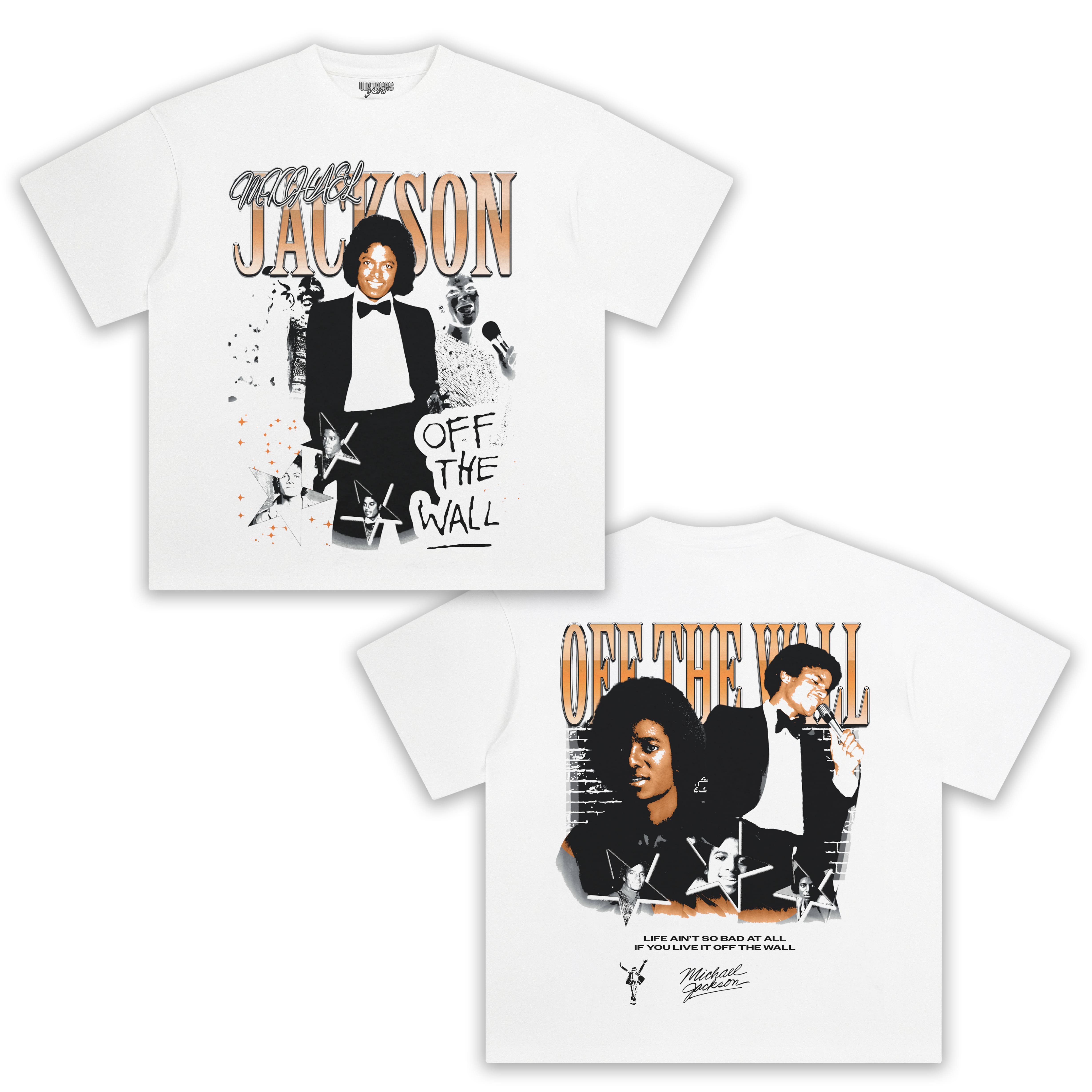 MICHAEL JACKSON OFF THE WALL ICON TANK TOP & TEE