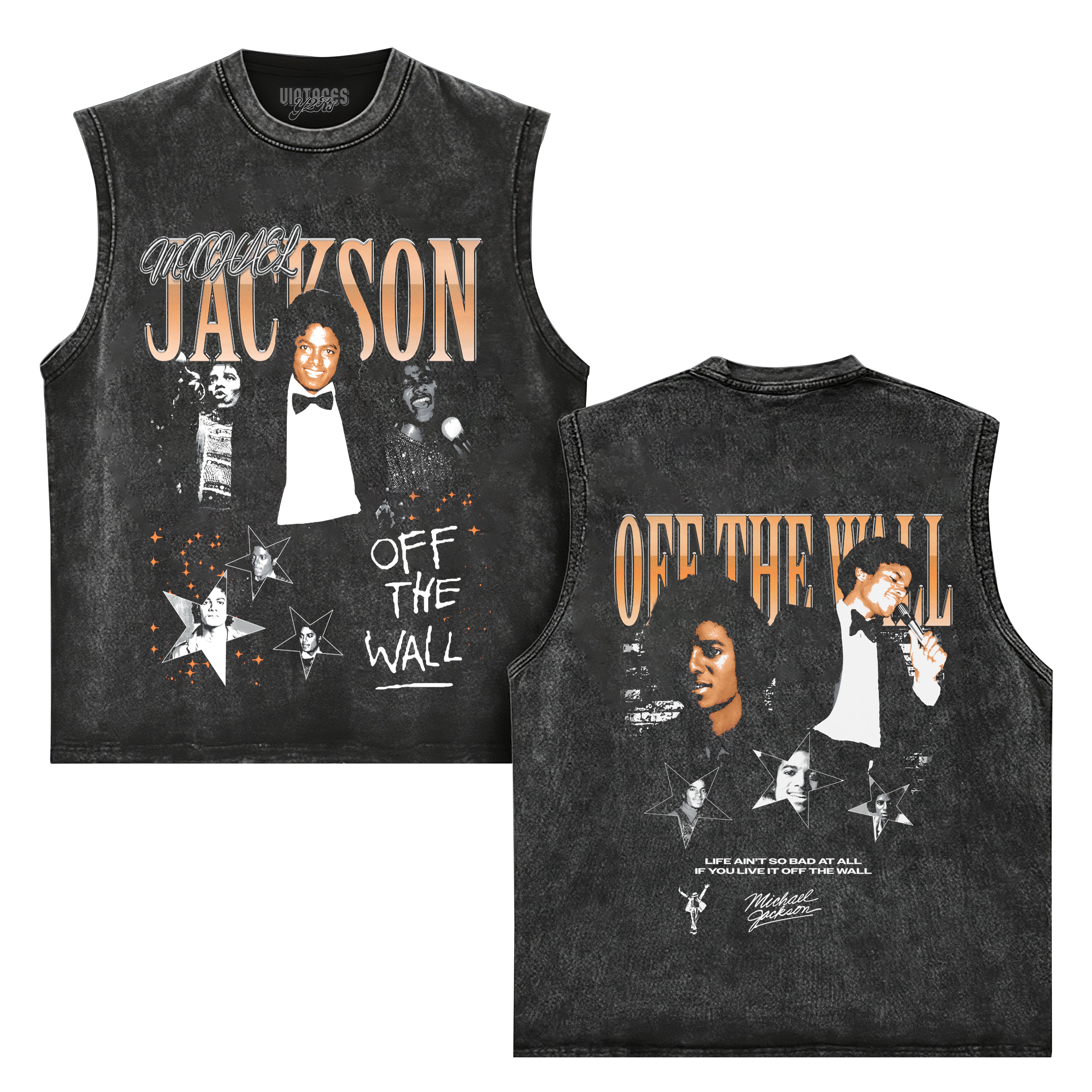 MICHAEL JACKSON OFF THE WALL ICON TANK TOP & TEE
