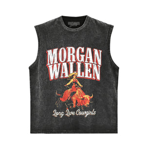MORGAN WALLEN LIVE COWGIRLS MENS TANK TOP & TEE & LONG SLEEVE & LAYERED LS & HOODIE