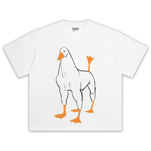 MUSCLE GOOSE TEE & LS & HOODIE