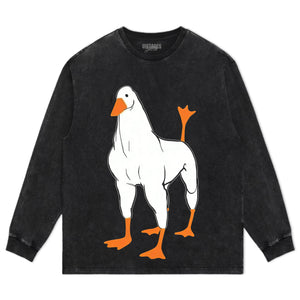 MUSCLE GOOSE TEE & LS & HOODIE