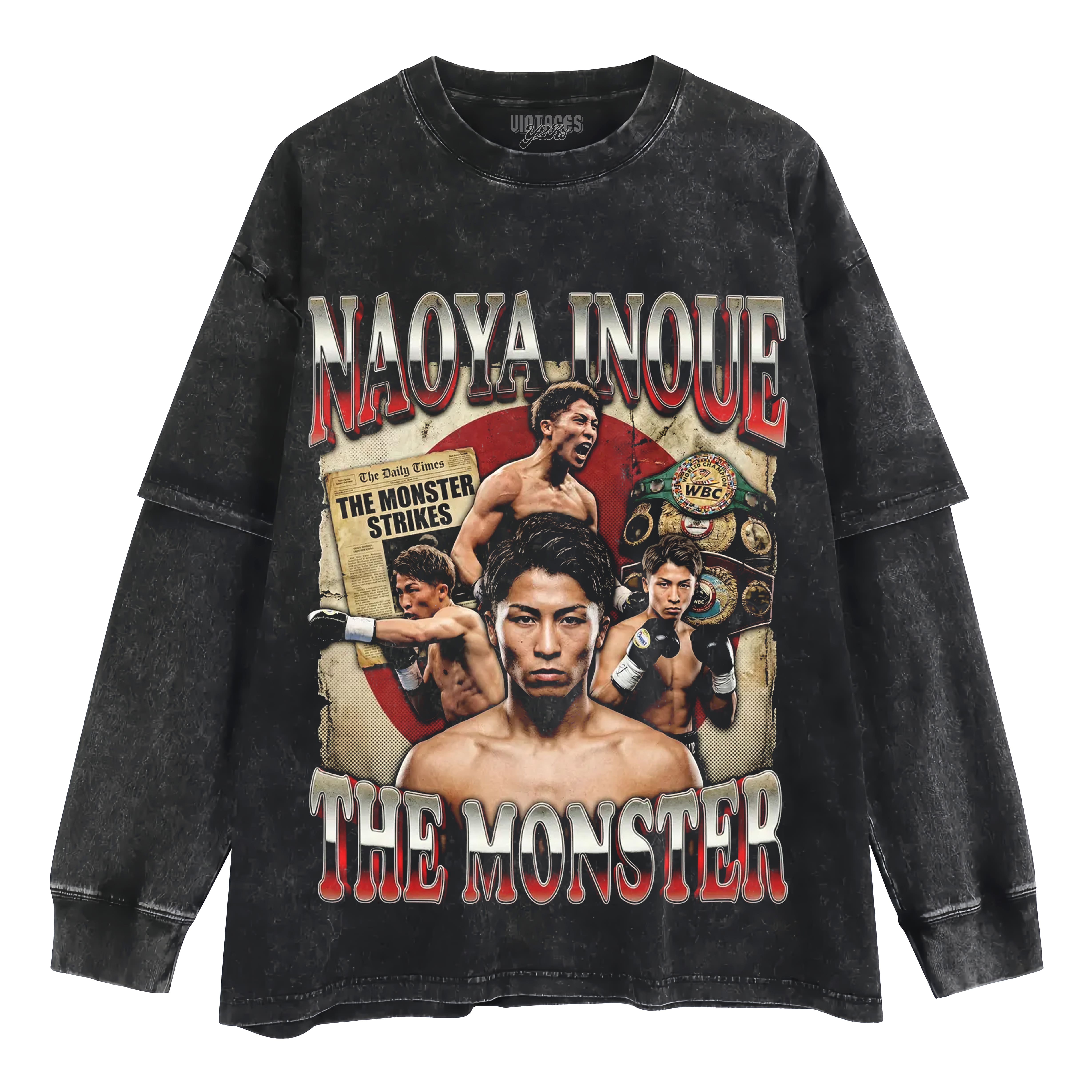 NAOYA INOUE THE MONSTER BOXING TANK TOP & TEE & LONG SLEEVE & LAYERED LS & HOODIE