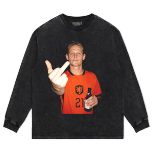 NETHERLANDS FOOTBALL STYLE V3 UNISEX TOP & TEE & LONG SLEEVE & LAYERED LS & HOODIE