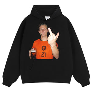 NETHERLANDS FOOTBALL STYLE V4 UNISEX TOP & TEE & LONG SLEEVE & LAYERED LS & HOODIE