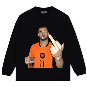 NETHERLANDS FOOTBALL STYLE V6 UNISEX TOP & TEE & LONG SLEEVE & LAYERED LS & HOODIE