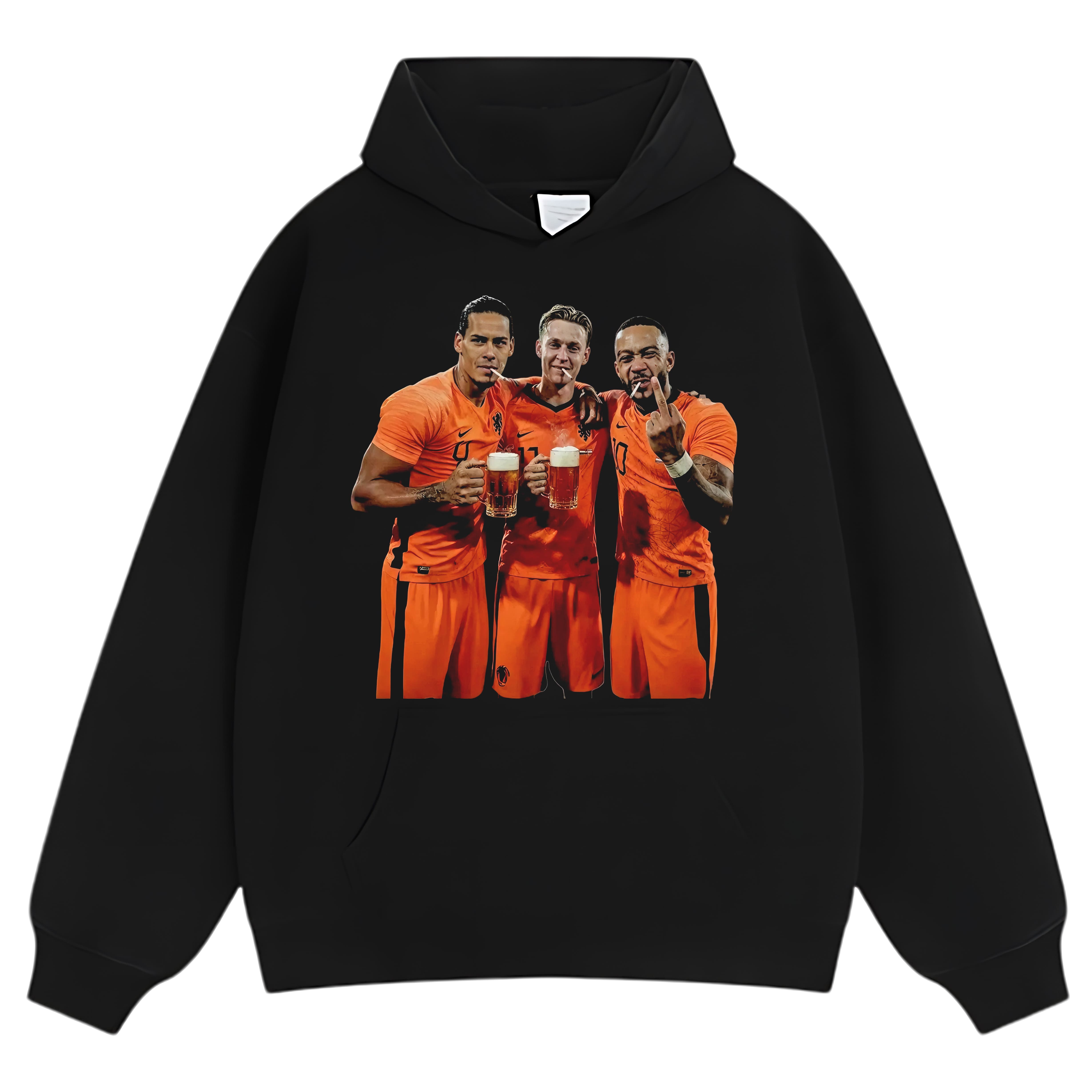 NETHERLANDS FOOTBALL STYLE V7 UNISEX TOP & TEE & LONG SLEEVE & LAYERED LS & HOODIE