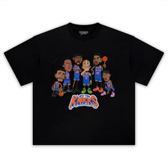 NEW YORK 2026 CHAMPION CARTOON TANK TOP & TEE & LONG SLEEVE & LAYERED LS & HOODIE