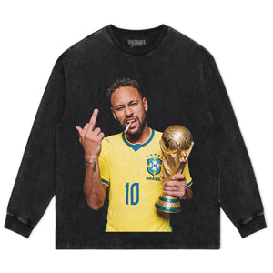 NEYMAR BRAZIL GOAT TANK TOP & TEE & LONG SLEEVE & LAYERED LS & HOODIE