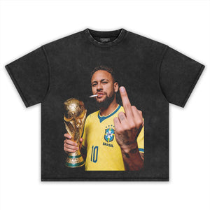 NEYMAR BRAZIL GOAT V2 TANK TOP & TEE & LONG SLEEVE & LAYERED LS & HOODIE