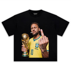 NEYMAR BRAZIL GOAT V2 TANK TOP & TEE & LONG SLEEVE & LAYERED LS & HOODIE