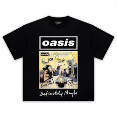 OASIS-DEFINITELY MAYBE TEE & LS & HOODIE