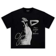 OLIVIA DEAN I’M A PRODUCT OF BRAVERY TEE & LS & HOODIE