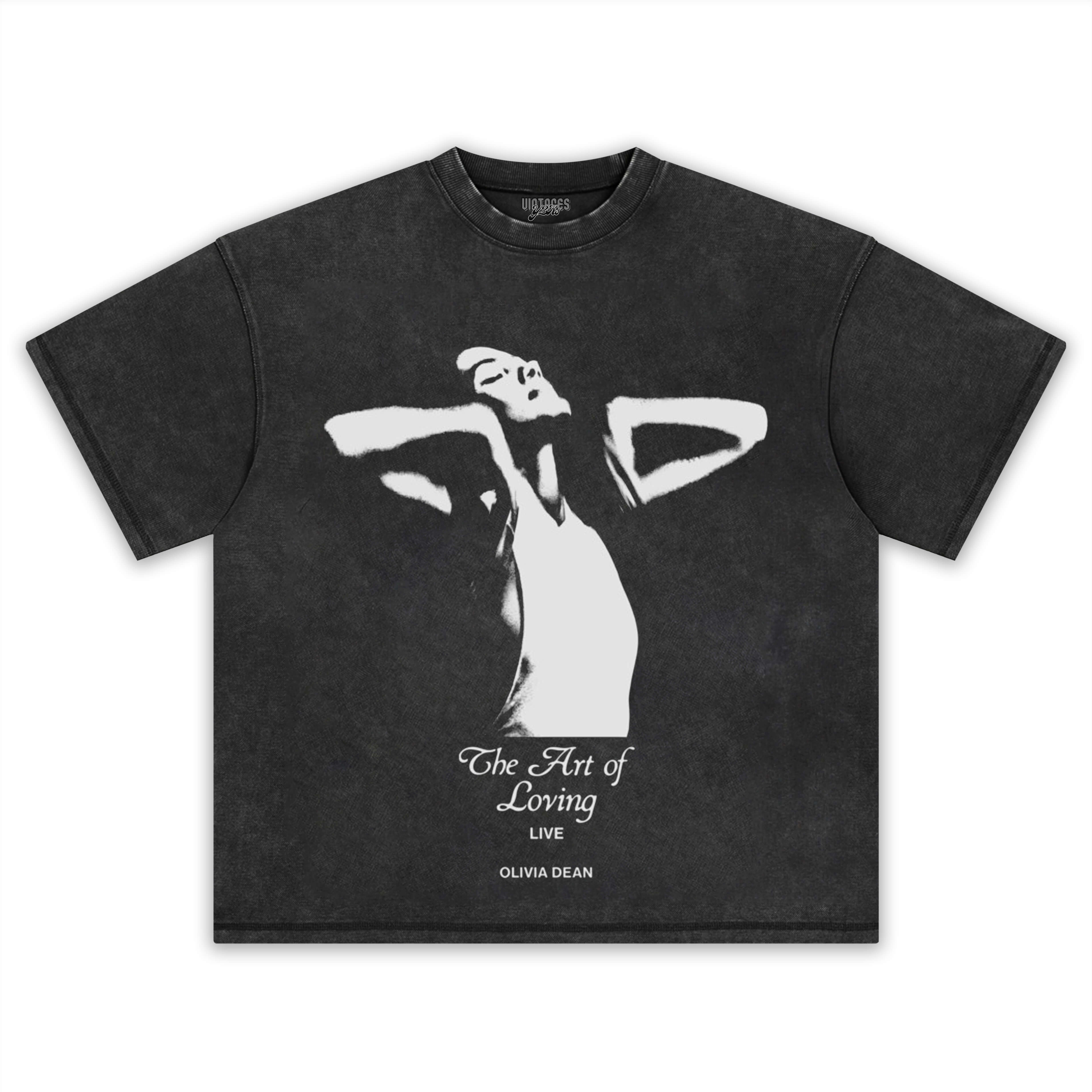 OLIVIA DEAN MERCH THE ART OF LOVING LIVE TOUR 2026 V2 TANK TOP & TEE & LONG SLEEVE & LAYERED LS & HOODIE