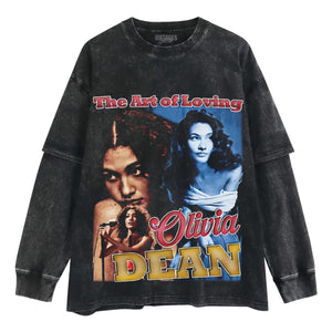 OLIVIA DEAN VINTAGE TANK TOP & TEE & LONG SLEEVE & LAYERED LS & HOODIE