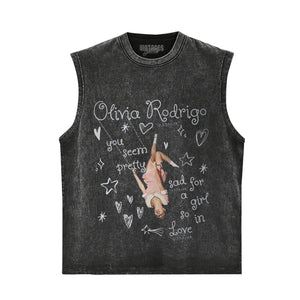 OLIVIA RODRIGO DOODLE TANK TOP & TEE & LONG SLEEVE & LAYERED LS & HOODIE