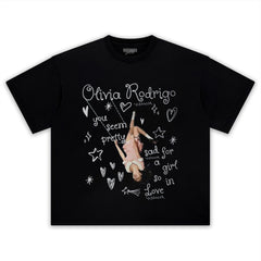 OLIVIA RODRIGO DOODLE TANK TOP & TEE & LONG SLEEVE & LAYERED LS & HOODIE
