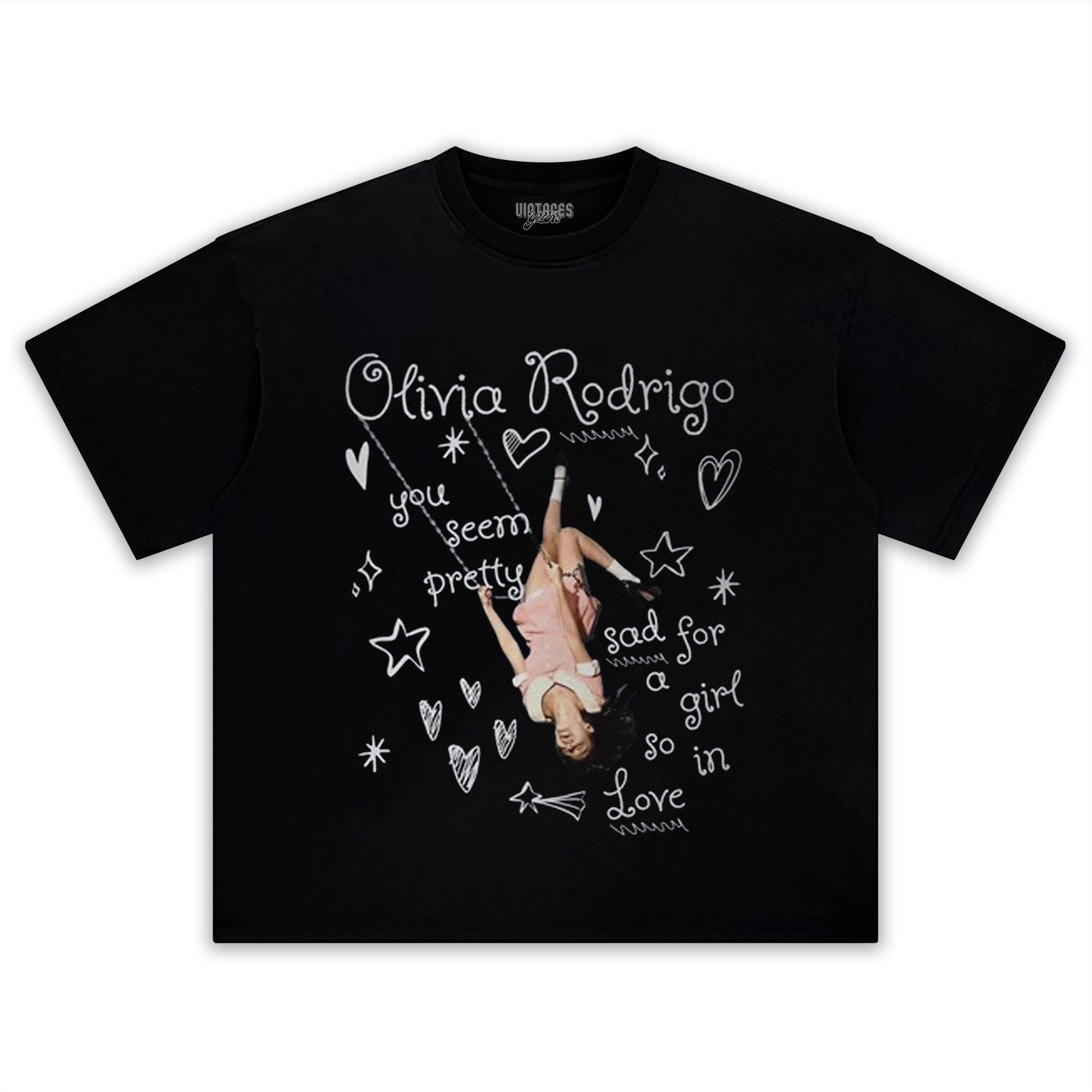OLIVIA RODRIGO DOODLE TANK TOP & TEE & LONG SLEEVE & LAYERED LS & HOODIE